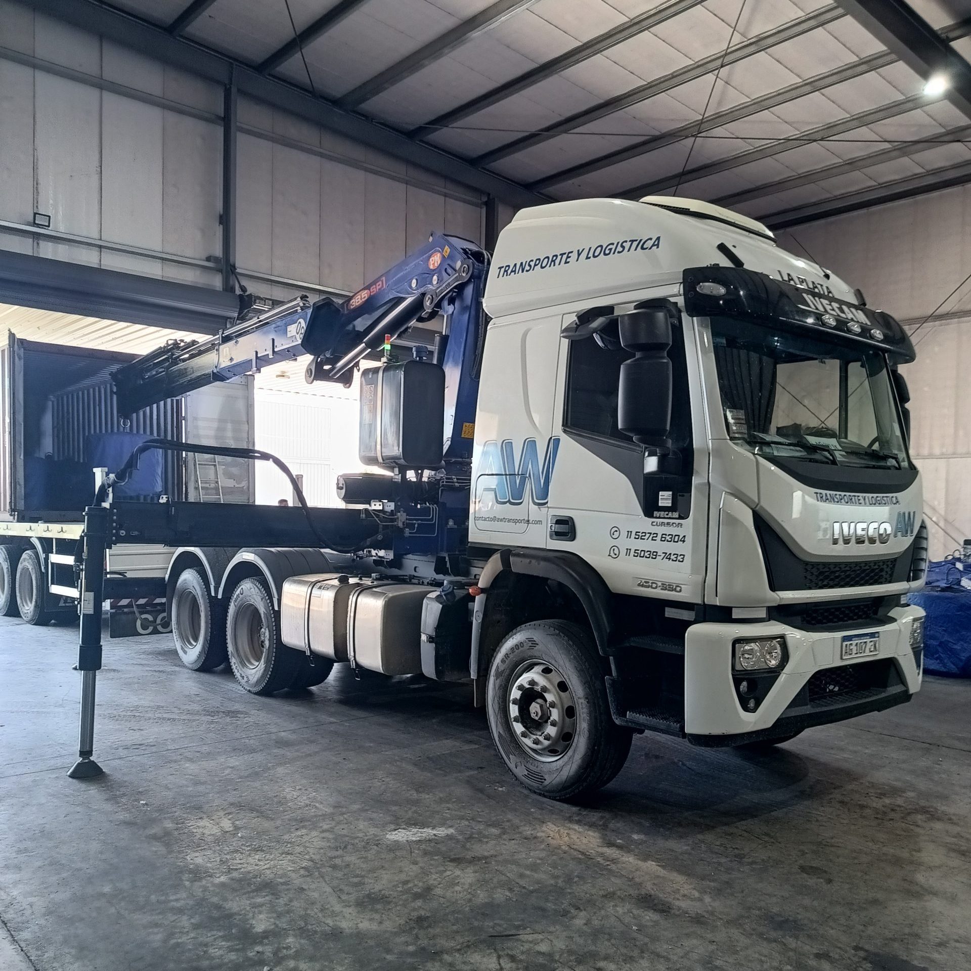 Nuestros Trabajos - AW Transportes