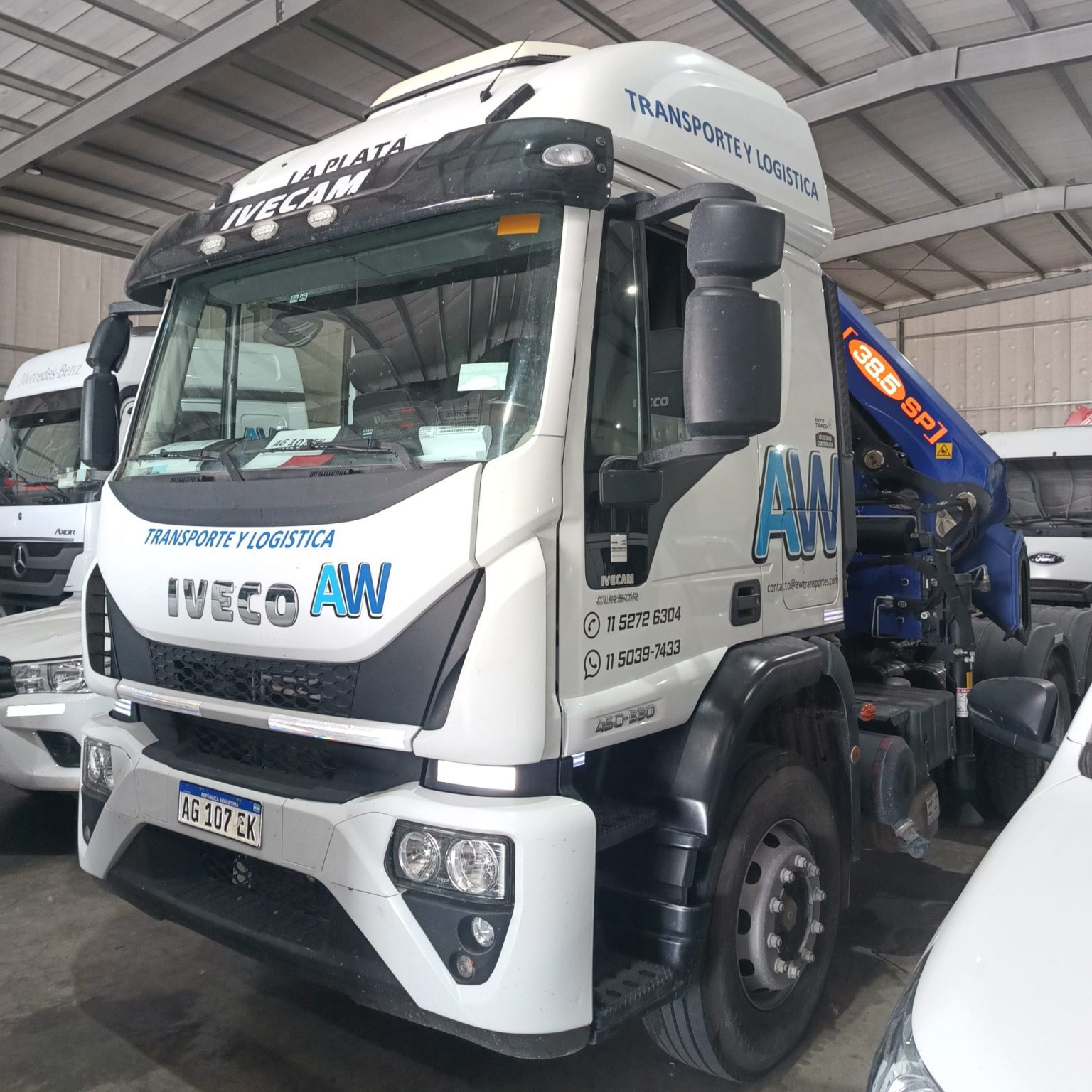 Nuestros Trabajos - AW Transportes